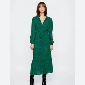 Rebecca Minkoff Emmie Dress In Green - Size S Rebecca Minkoff Emmie Dress In Green - Size S